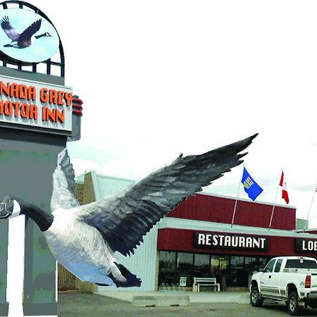 Travelodge Hanna Canada Grey Buitenkant foto